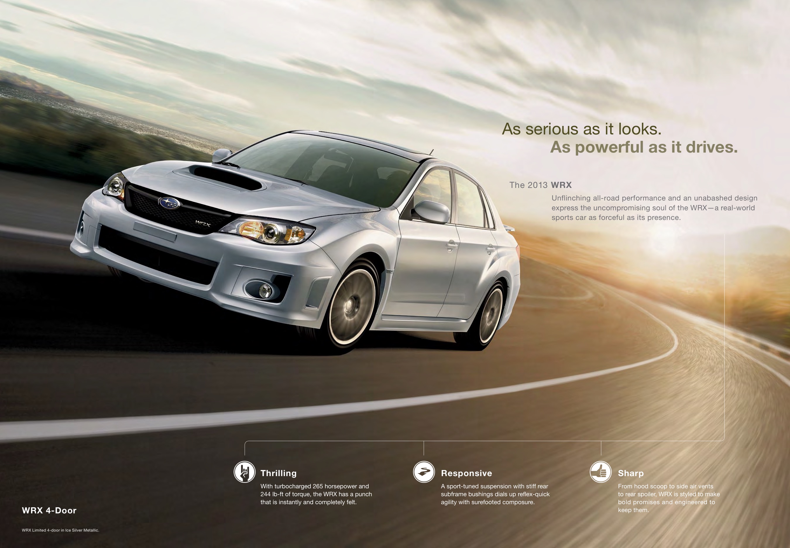 2013 Subaru Impreza WRX Brochure Page 6